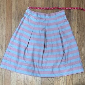 Corey Lynn Calter Pink and Gray A-Line Skirt